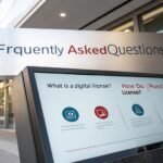 frequently asked questions about digital licenses